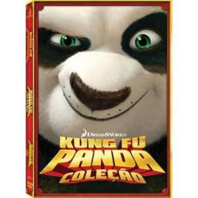 DVD - Kung Fu Panda Coleção - R$17,99