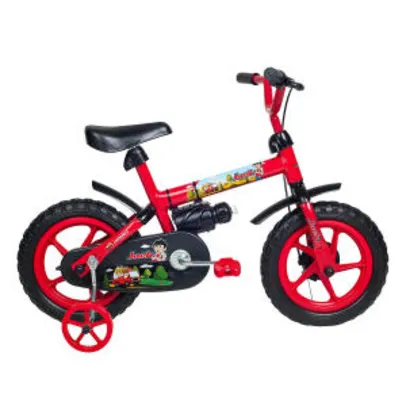 Bicicleta Infantil Aro 12 Verden Bikes 10444 Vermelha e Preta por R$ 126
