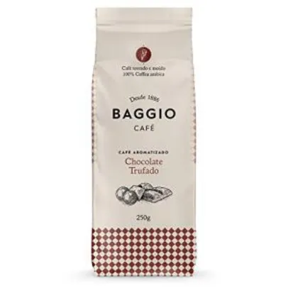 Café Torrado e Moído Aroma de Chocolate Trufado Baggio Café 250g | R$18