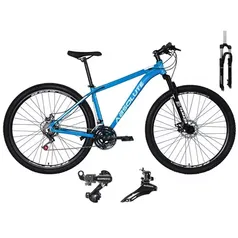 Bicicleta 29 Absolute Nero 4 27v Câmbio Shimano Deore e Altus, K7, Freio Hidráulico e Trava