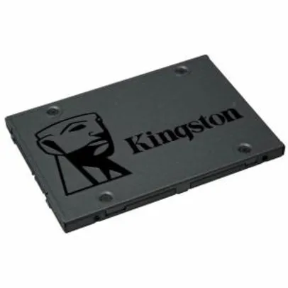 SSD Kingston 2.5´ 240GB A400 SATA III Leituras: 500MBs / Gravações: 350MBs - SA400S37/240G


- R$ 299,90