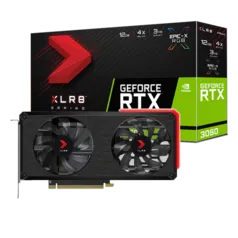 Placa de Vídeo PNY NVIDIA Geforce RTX 3060 XLR8 Gaming REVEL EPIC-X RGB Dual Fan Edition, LHR, 12GB