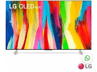 Smart TV 4K LG OLED 42" Polegadas com ThinQAI, Google, Alexa e Wi-Fi - OLED42C2