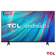 Smart TV TCL LED HD 32" Android TV com Google Assistant e Borda Slim e Wi-Fi - 32S615