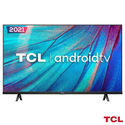 Smart TV TCL LED HD 32" Android TV com Google Assistant e Borda Slim e Wi-Fi - 32S615