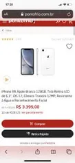 iPhone XR Apple Branco 128GB