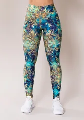 Calça legging printed oriente