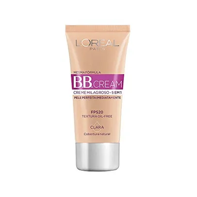 [PRIME] BB Cream Dermo Expertise Base Clara 30ml, L'Oréal Paris, Claro | R$19