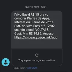 R$15 OFF na compra de diárias acima de R$19