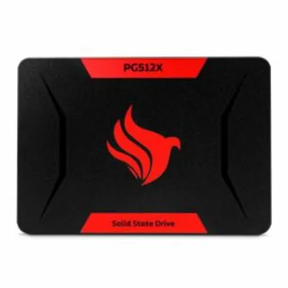 SSD Pichau Gaming 512GB 2.5" Sata 6GB/s, PG512X R$389
