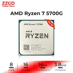 Processador Amd ryzen 7 5700g cpu