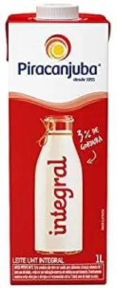 Leite Integral UHT Parmalat Max 1 Litro R$ 3