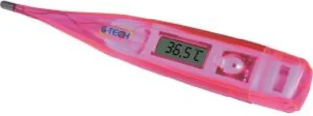 Termômetro Digital G-Tech com Ponta Rígida THGTH150R - Rosa, G-Tech | R$19