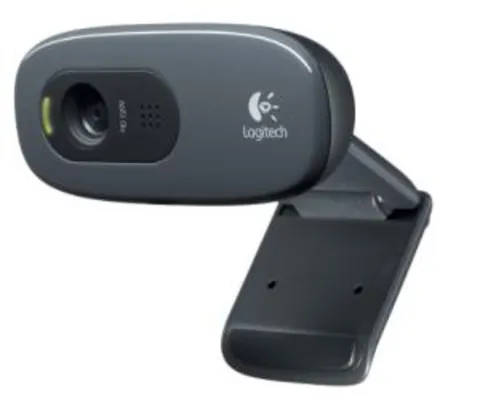 WebCam Logitech C270 HD com 3 MP Widescreen 720p - R$ 70