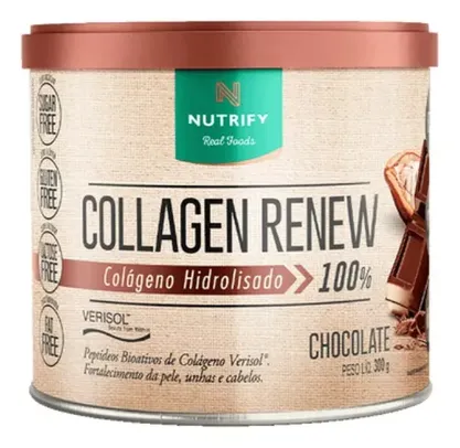 Collagen Renew Hidrolisado Nutrify - 300g - Colágeno Verisol