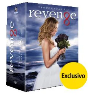 [Saraiva] DVD Revenge - Temporadas 1 A 3 - 15 Discos - Exclusivo R$69,90