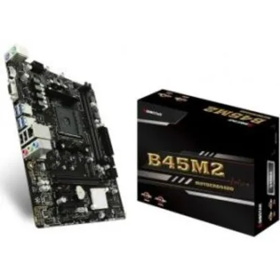 Placa Mãe Biostar B350, B45M2, DDR4, AMD AM4 - R$369