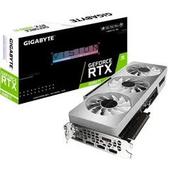 Placa de Vídeo Gigabyte NVIDIA GeForce RTX 3080 Ti VISION OC 12G LHR, 12 GB GDDR6X, RGB Fusion 2.0