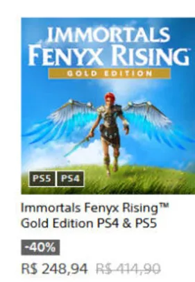 Immortals Fenyx Rising™ PS4 & PS5 R$249