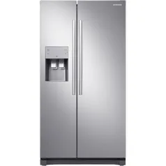 [AME R$5.770] Geladeira/Refrigerador Samsung Side by Side RS50N3413S8 Inox Look 501L