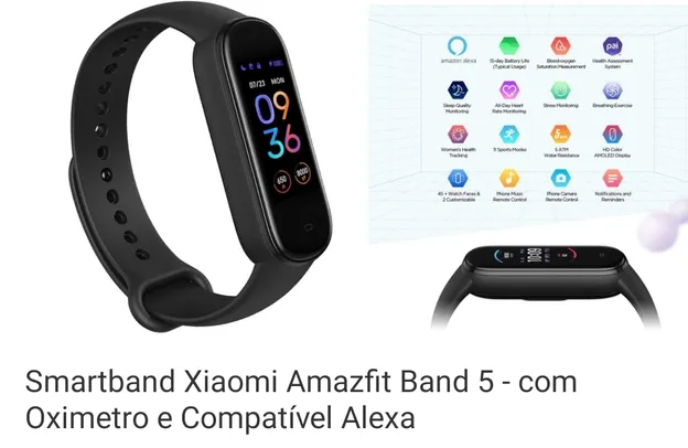 [internacional]Amazfit Band 5 (AME)