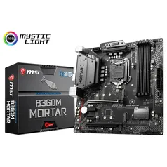 [AVISTA] Placa-Mãe MSI B360M Mortar, Intel LGA 1151, mATX, DDR4