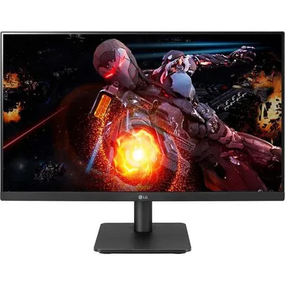 [AME R$629] Monitor Gamer LG 23.8" IPS 75Hz Full HD VESA FreeSync - 24MP400-B