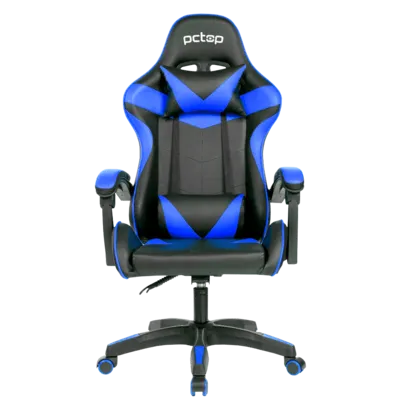 Cadeira Gamer PCTOP STRIKE 1005 Azul com Ajuste de Altura | R$599