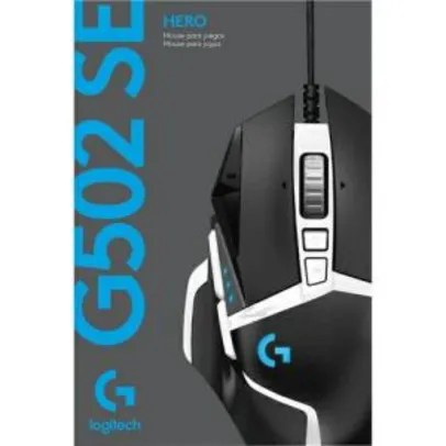 Mouse Gamer RBG Ajustável G502 Hero SE- Logitech