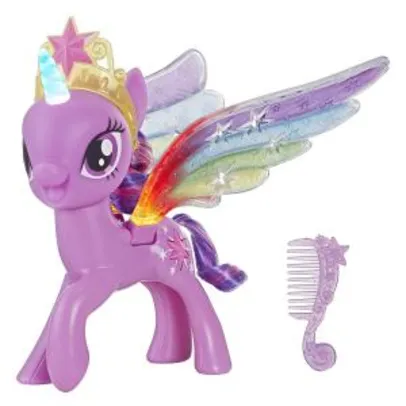 [Prime] Figura Asas De Arco-íris Twiligh Sparkle, My Little Pony, Rosa/roxo R$ 90