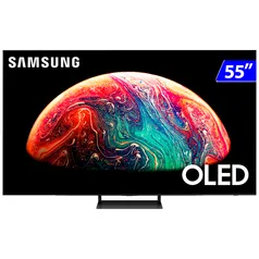 Smart TV Samsung OLED 55 4K Wi-Fi Tizen HDR10+ Gaming QN55S90CAGXZD