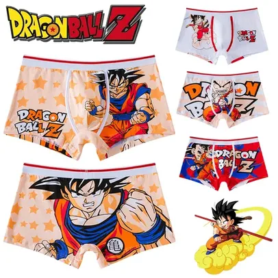 [1° compra R$ 6] Cueca Boxer Adulta Dragon Ball  (Underwear)