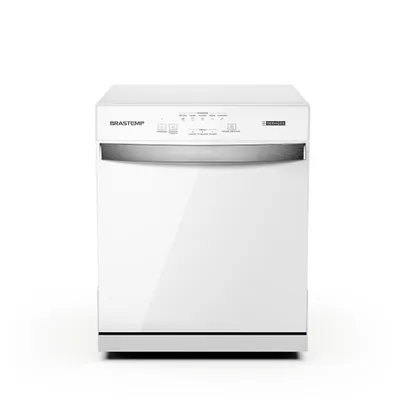 (Com Cashback Pelando R$1709) Lava-Louças Brastemp 8 Serviços com Ciclo Pesado Cor Branca BLF08BBANA - 127V