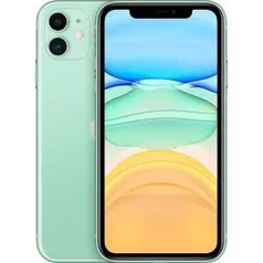 iPhone 11 Apple com 256GB, Tela Retina HD de 6,1” - Verde - R$4299