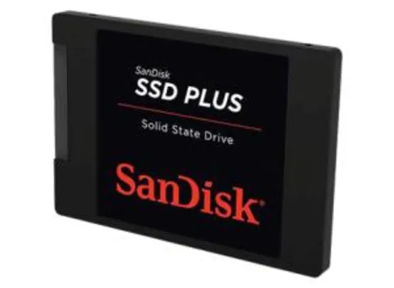 Saindo por R$ 398: SSD SANDISK PLUS 480GB | Pelando