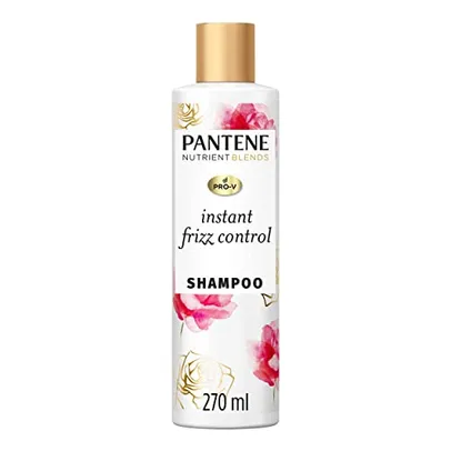 Shampoo Pantene Nutrient Blends Controle Instantâneo do Frizz, com Colágeno, Pantenol e Extrato de R