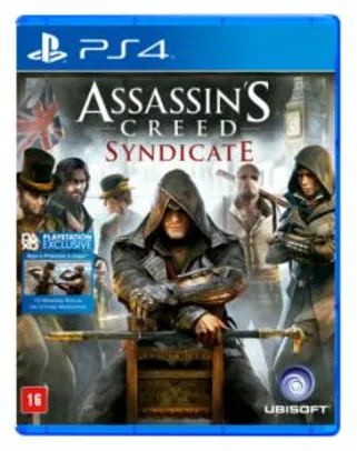 Jogo para PS4 Assassins Creed Sindycate - R$ 80,00