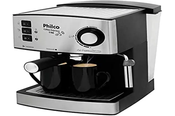 Cafeteira, Coffe Express 15 Bar, 2 xicaras, Preto, 220V, Philco