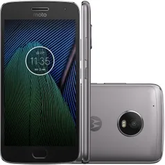 Smartphone Motorola Moto G5 Plus TV Digital XT1683 Octa-Core Android 7.0, Tela 5.2´, 32GB, 12MP, 4G, Dual Chip Desbloqueado - Platinum