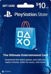 PSN Card de 10 dólares por R$22