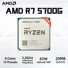 Processador AMD Ryzen 7 5700G Com Vídeo Integrado Vega8