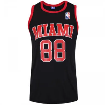 Camiseta Regata NBA Miami Heat Retrô - Masculina