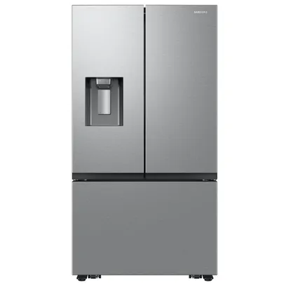 Foto do produto Geladeira Smart Samsung Frost Free French Door RF27 Com SpaceMax e All Around Cooling 576L - Inox