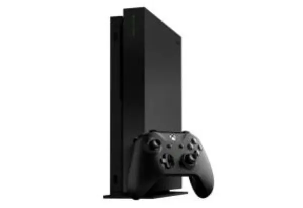 X-Box One X Scorpio 1TB Preto - R$ 2499