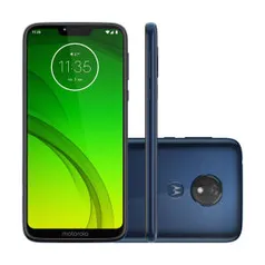 Smartphone Motorola Moto G7 Power Azul Navy, Dual Chip, Tela 6,2", 4G+Wi-Fi, Android Pie, 12MP, 32GB | R$995