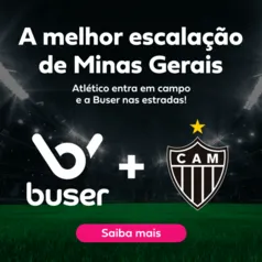 Viaje com a Buser para a final da Copa do Brasil, por apenas R$ 13 ida e volta.