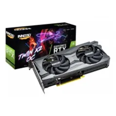 Placa de Vídeo INNO3D NVIDIA GeForce RTX 3060 TWIN X2 OC, LHR, 12GB, GDDR6, DLSS, Ray Tracing, N30602-12D6X-11902120H