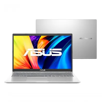 Notebook Asus Vivobook 15 X1500ea-ej3665 Intel Core I3 1115g4 3ghz 4gb Ram 256gb Ssd Linux Endless Os 15,6” Led Fhd Intel Uhd Graphics Prata Metálico