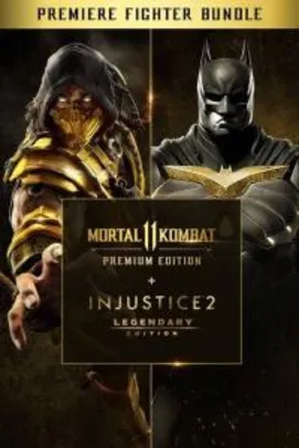Jogo Xbox one Mortal Kombat 11 EP + Injustice 2 EL - Premier Fighter