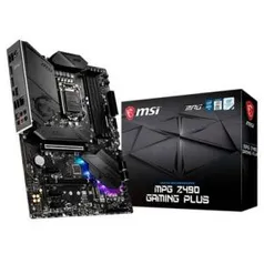 Placa Mãe MSI MPG Z490 GAMING PLUS, Intel LGA 1200, ATX, DDR4 | R$1.200